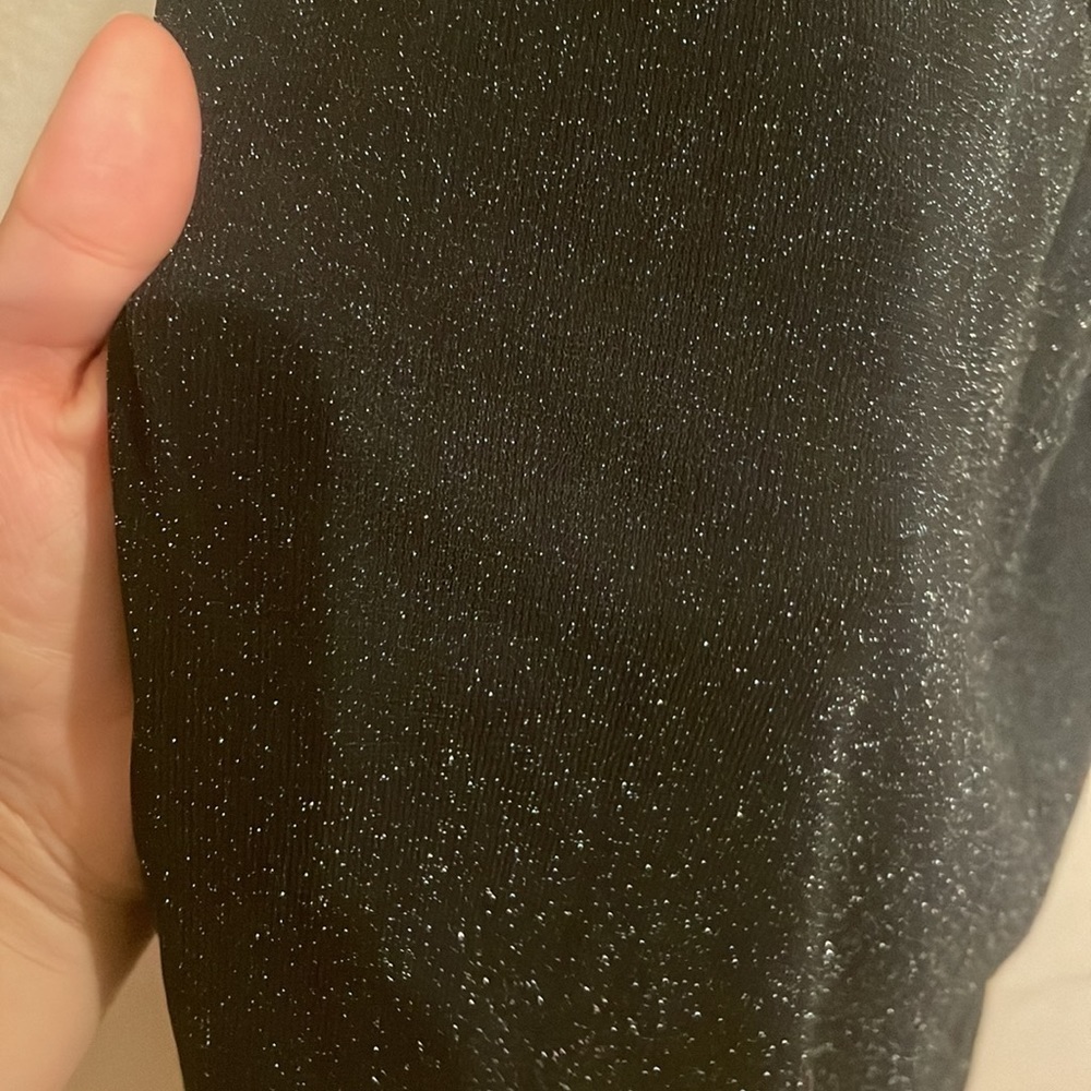 NWT WOMENS SPARKLE BLACK DRESS SIZE L LARGE WILD FABLE​​​​​​​​ - Picture 2 of 7